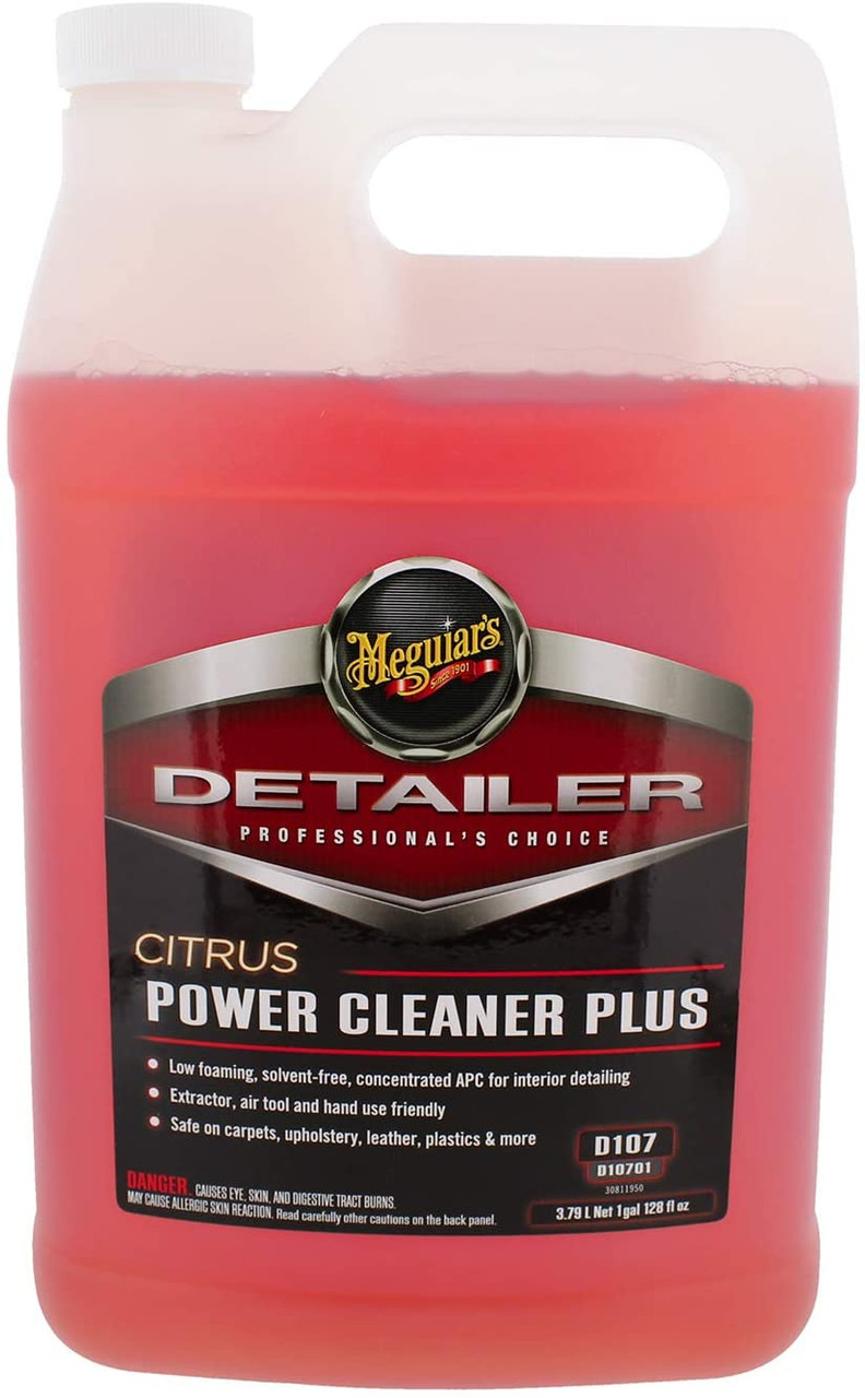 Meguiars D10701 Citrus Power Cleaner Plus, 1 Gallon
